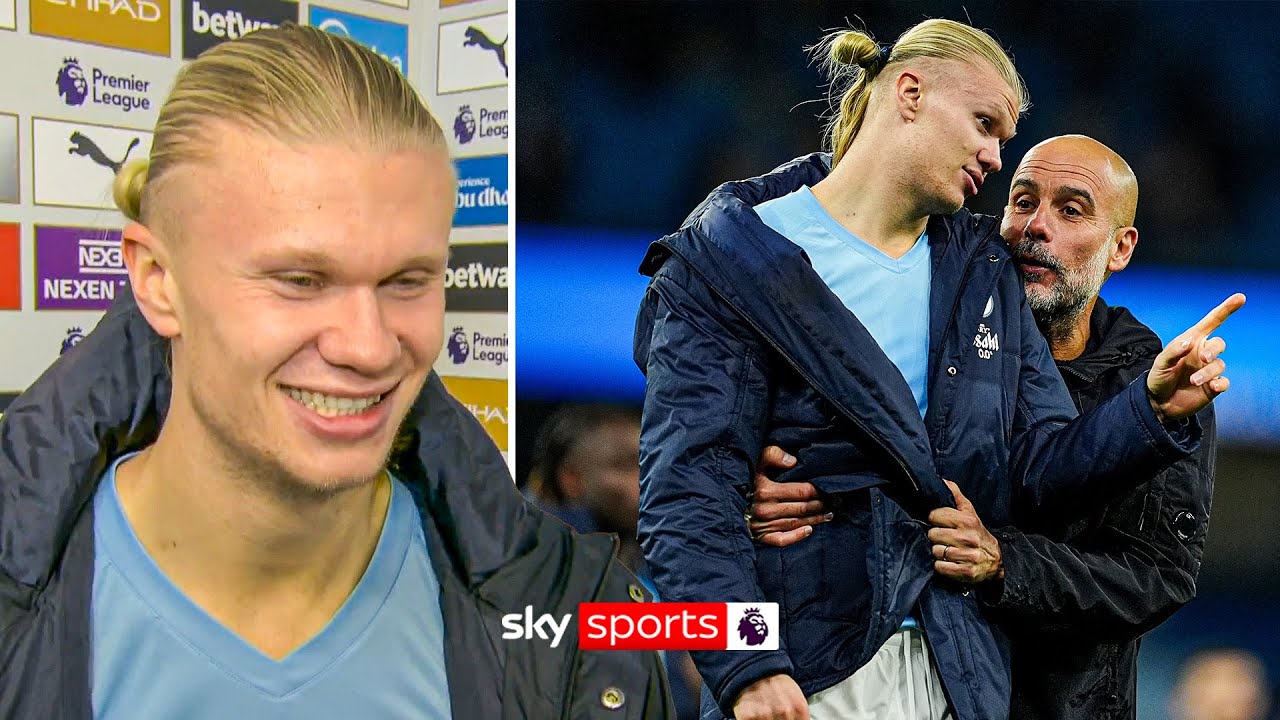 Haaland's Post-Match Reaction After Man City’s 3-1 Win vs Bournemouth ⚽