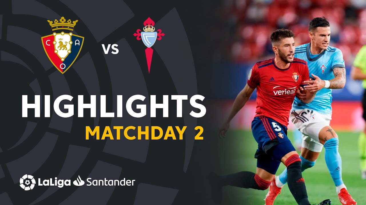 Osasuna y Celta empatan sin goles en El Sadar ⚽