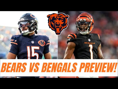 Chicago Bears Vs Cincinnati Bengals Week 9 Matchup PREVIEW & PREDICTION!