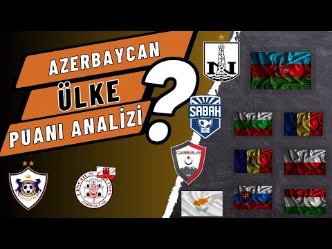 2023/2024 Azerbaycan Ülke Puanı Sıralaması | Rakiplerimiz Ne Yaptı? | #GOLVAR