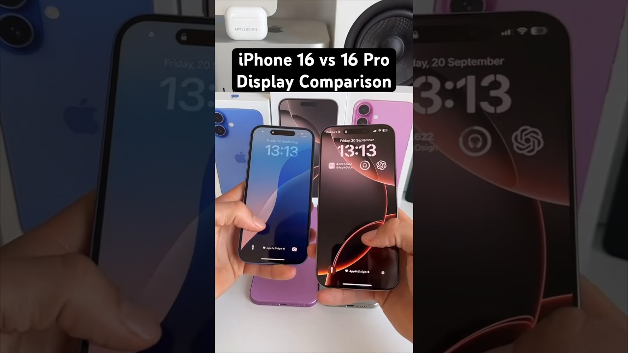 iPhone 16 vs Pro Display: Major Differences📱