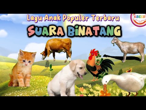 Lagu Suara Binatang - Lagu Anak Populer 🐾