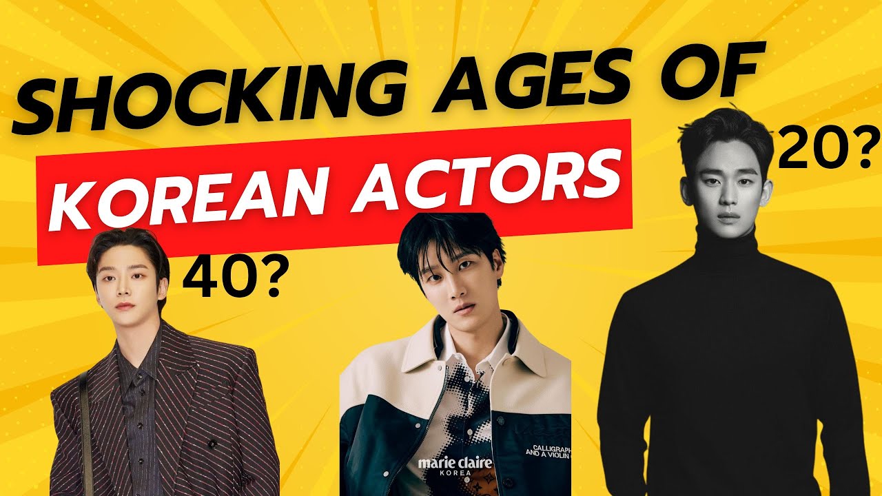 Guess The Age of Korean Actors | KDrama Quiz | KDrama Actors 2024