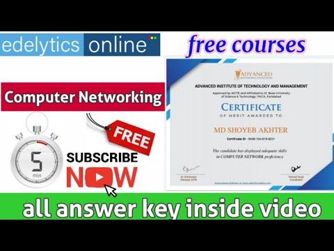 Computer Networking Free Certificate | Free Courses | |#Short_trick_Science