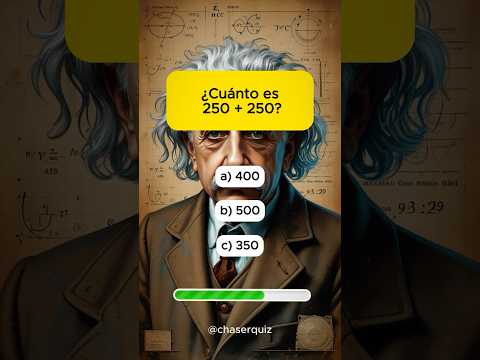 Desafía tu mente con estas preguntas matemáticas fáciles
