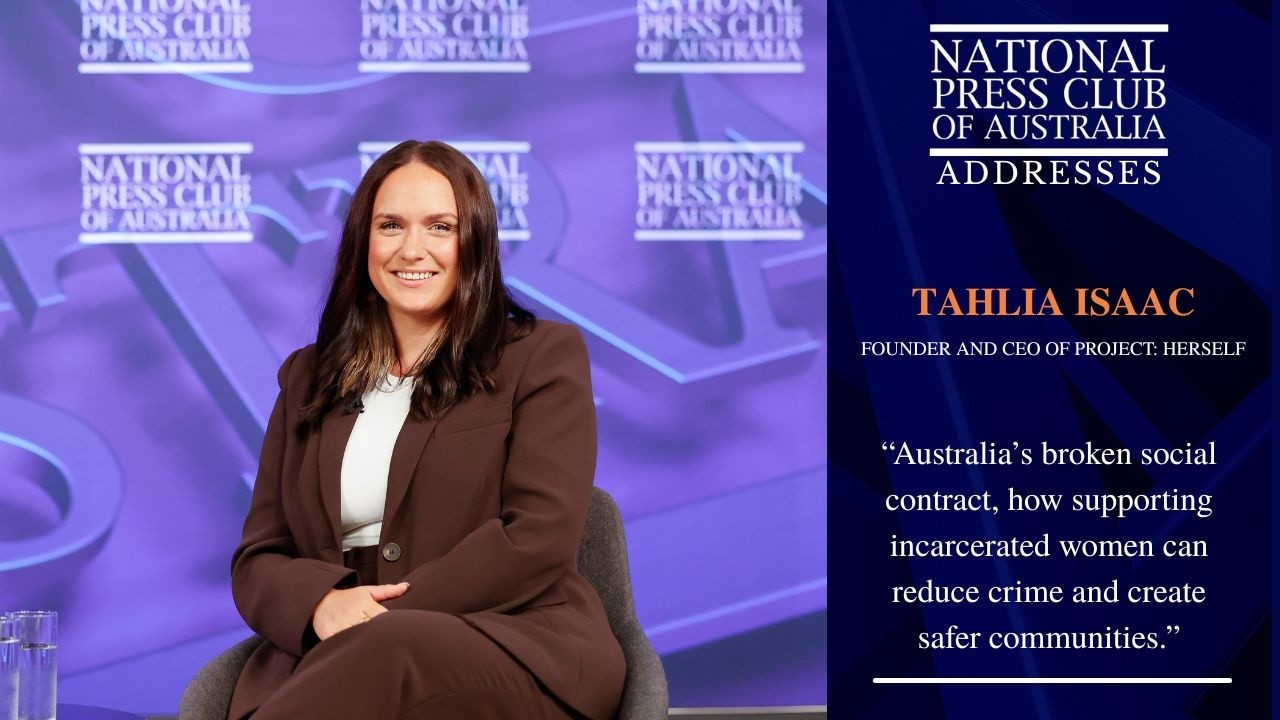IN FULL: Tahlia Isaac Addresses the National Press Club of Australia