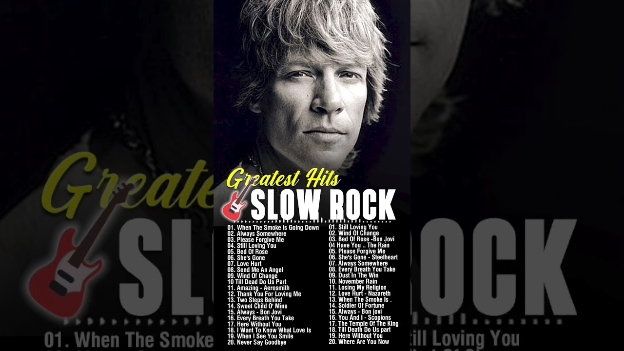 Classic Slow Rock Ballads from the 70s-90s 🎸