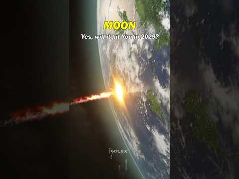 The Asteroid is Coming in 2029 | Will Apophis Hit Earth 😱☠️ #space #earth #asteroid #universe