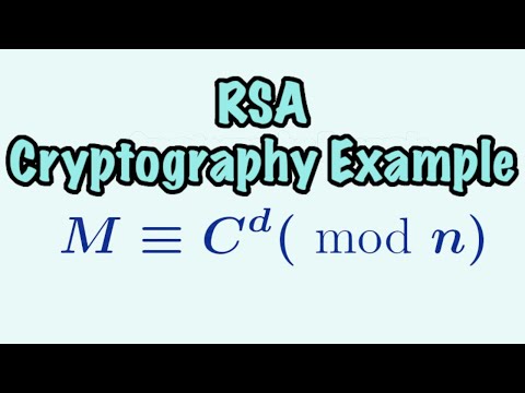 RSA Cryptography Example | Road to RSA Encryption #10