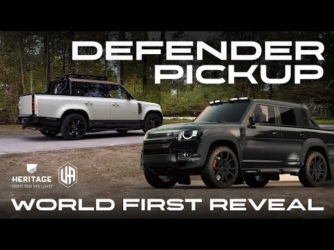WORLD’S FIRST DEFENDER PICKUP! + Huge URBAN Announcement at Heritage Customs!