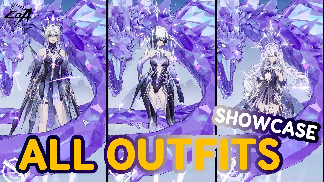 Complete Outfit Showcase in Crystal of Atlan 🌟 | Top Tier Styles & Translations