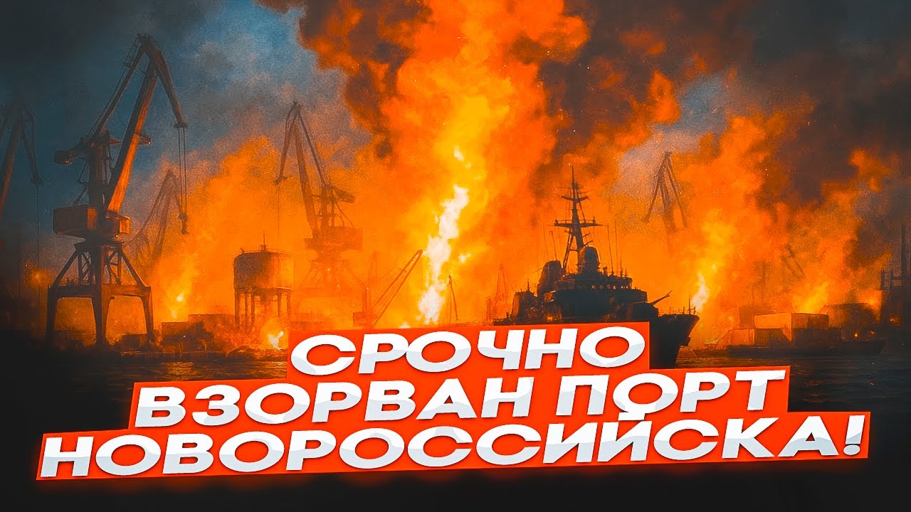 Взрыв у порта Новороссийска: танкеры и Ту-95 под ударом ⚠️