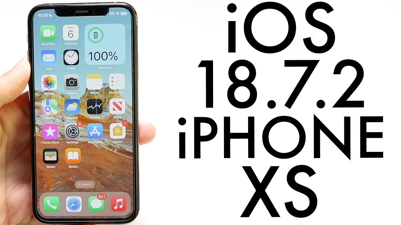 iOS 18.7.2 on iPhone XS Review 📱
