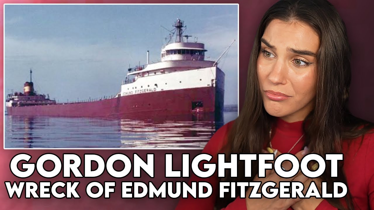 First Time Hearing Gordon Lightfoot's 'The Wreck of the Edmund Fitzgerald' 😢