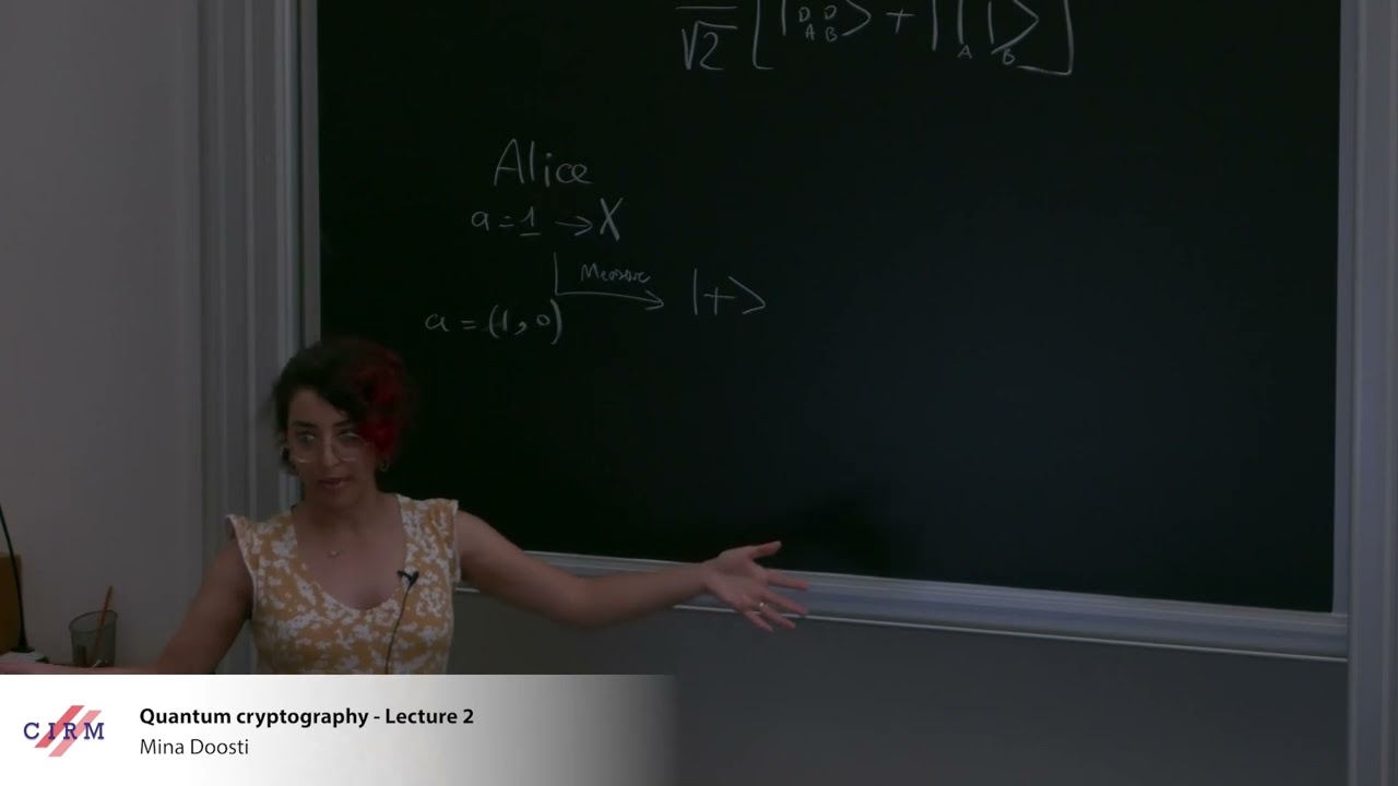 Quantum Cryptography Explained: Lecture 2 with Mina Doosti 🔐