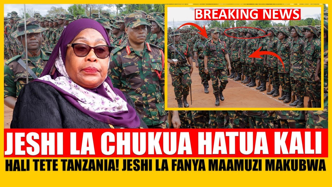 Tanzania's Military Takes Significant Actions Following President Samia's Inauguration
