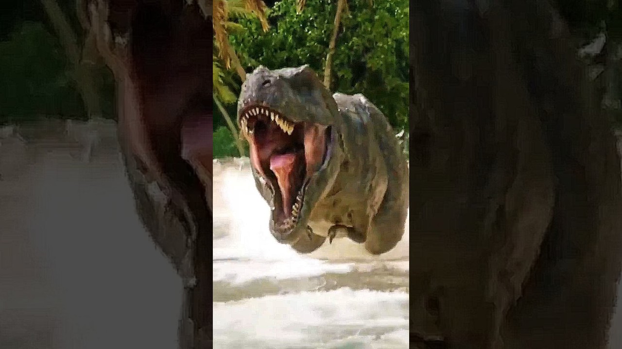 T-Rex & Mary on a Cross | Short Dinosaur Video 🦖