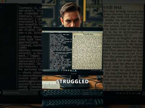 The Book No One Can Decode — Not Even AI! #VoynichManuscript #AncientMystery #Cryptography #Lost