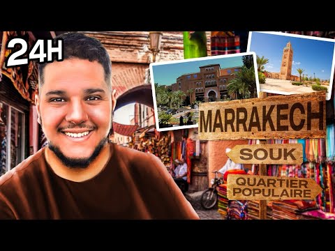 LES QUARTIERS POPULAIRE DE MARRAKECH🇲🇦 (Je dors dans un Riad)