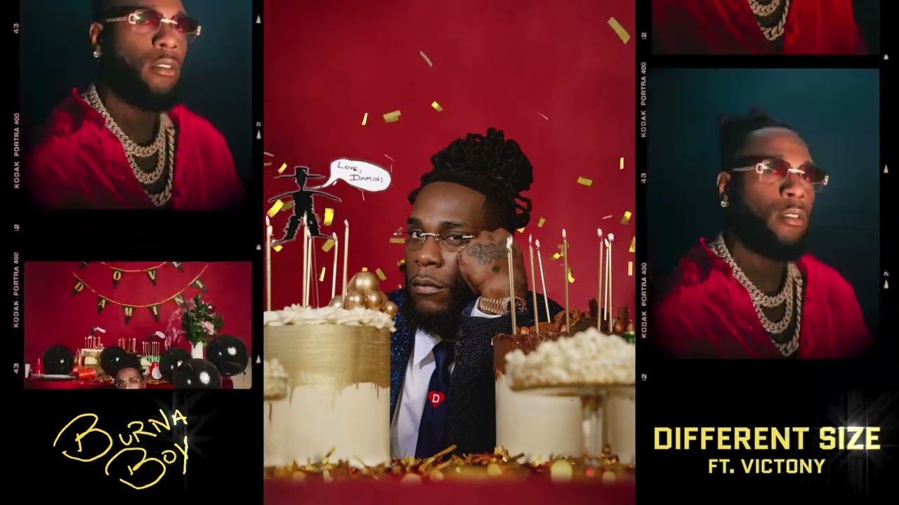 Burna Boy - Different Size feat. Victony [Official Audio]