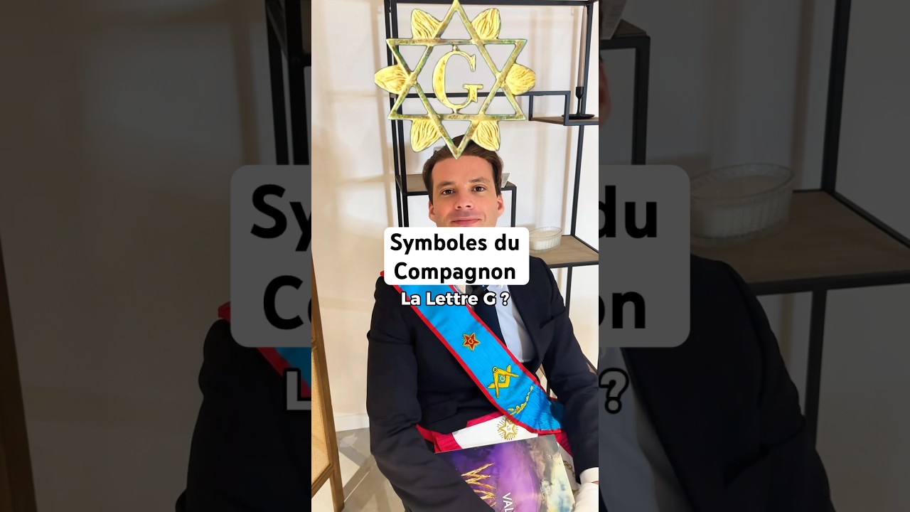 Symboles du Compagnon en franc-maçonnerie 🛠️