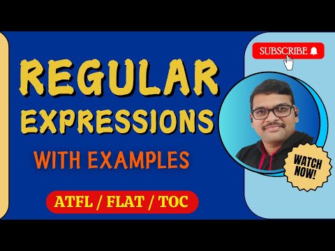 18-REGULAR EXPRESSIONS IN AUTOMATA THEORY || REGULAR EXPRESSION WITH EXAMPLE || TOC