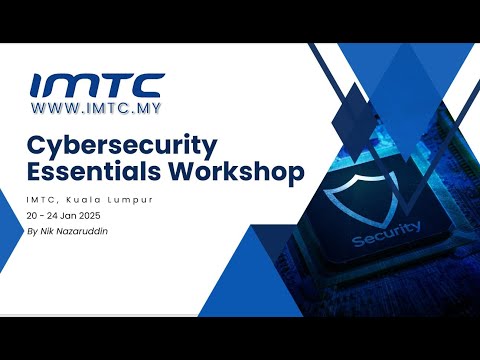 Cyber Security Essential Training Workshop | IMTC Certified | Practical Guide 2025