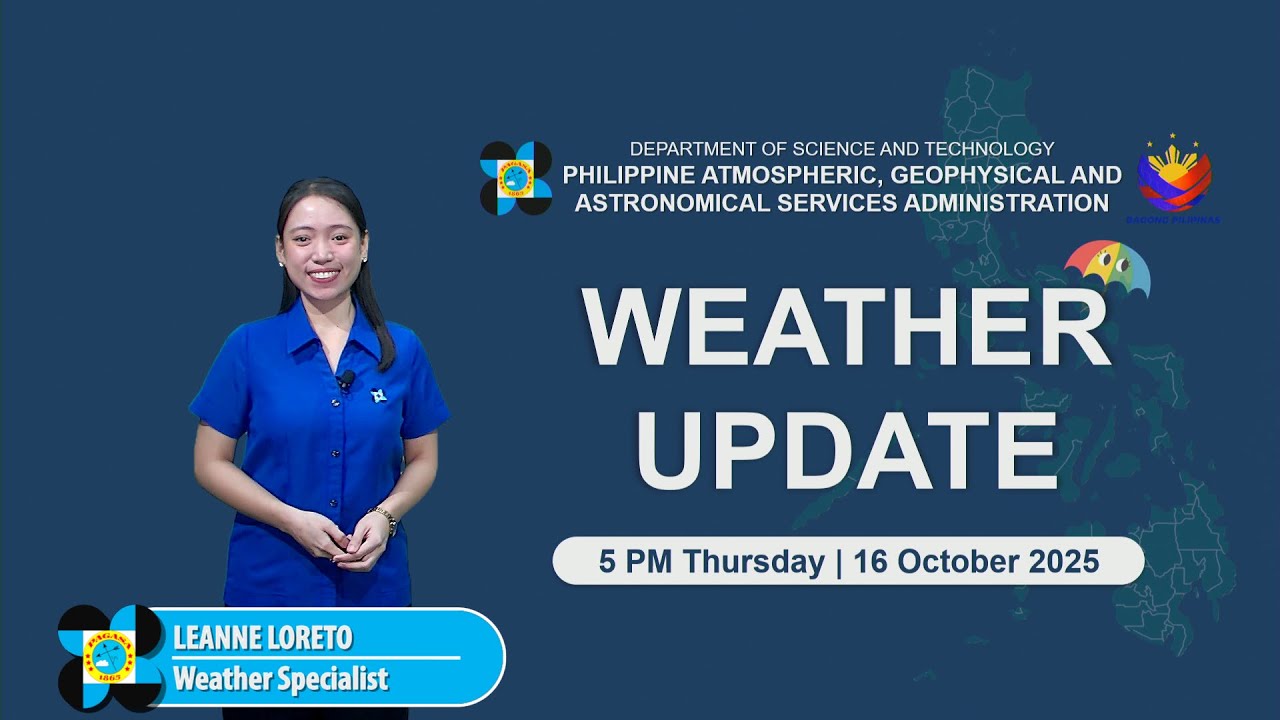 Today’s 5 PM Weather Update for October 16, 2025 ☀️