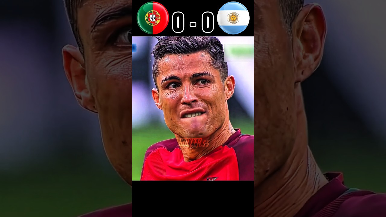 Injured Ronaldo Steals Spotlight in Portugal vs Argentina ⚽