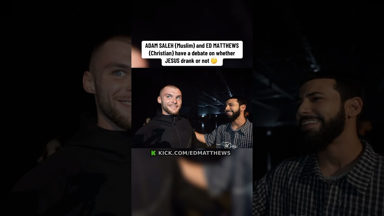ED MATTY DEBATES ADAM SALEH ABOUT JESUS 😳 #jesus #christianity #islam #edmatthews #adamsaleh