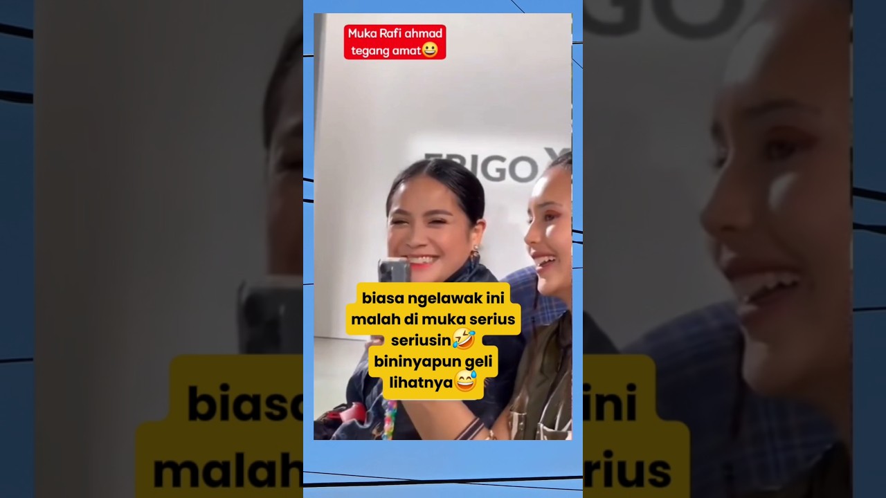 Raffi Ahmad Tampil Tegang di Fashion Show, Bikin Ngakak! π