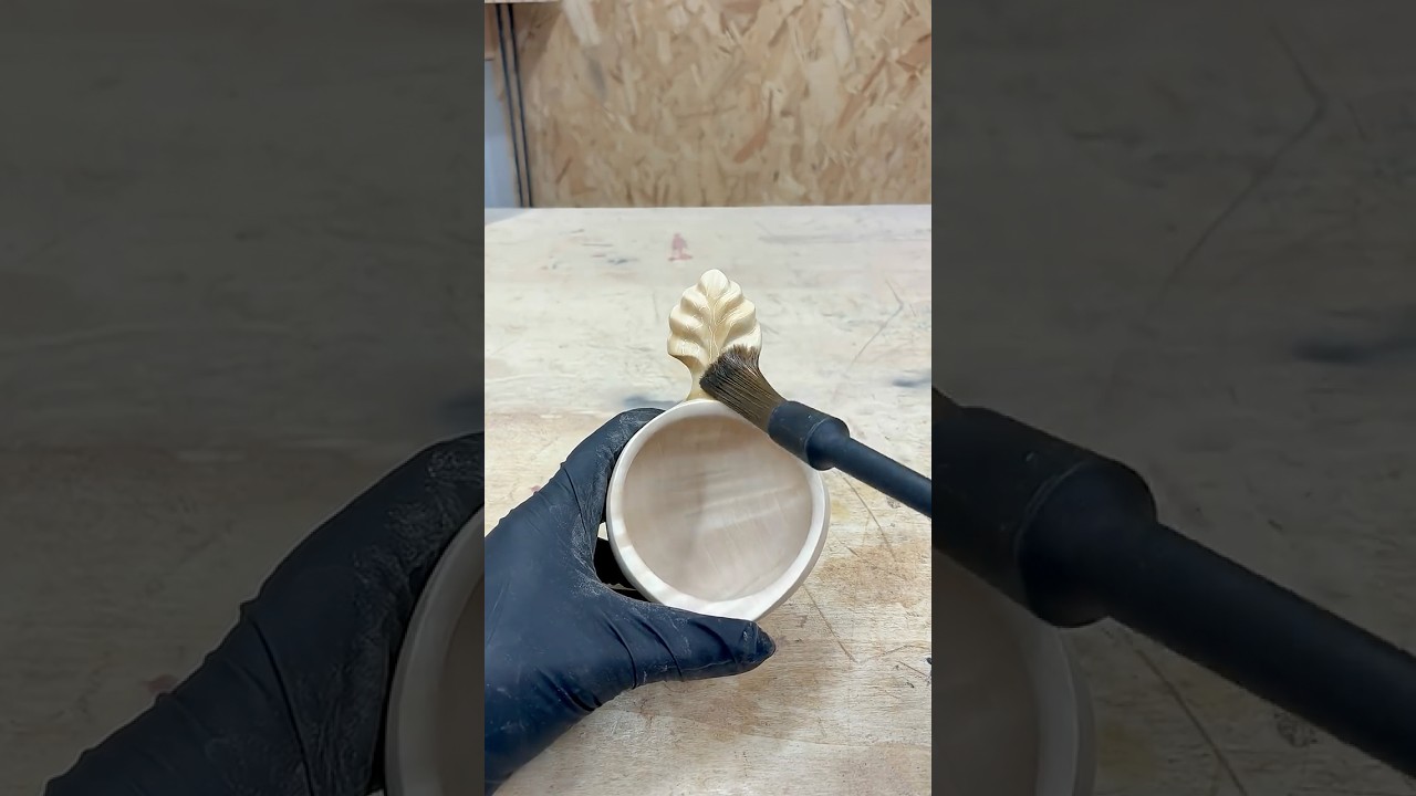 Carved Two Unique Wooden Cups 🌳