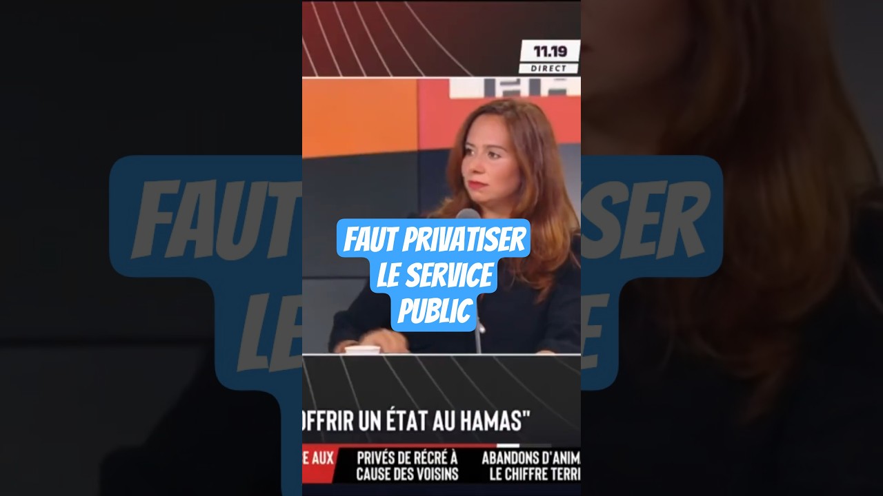 Sarah Knafo: Privatize Public Services 💼