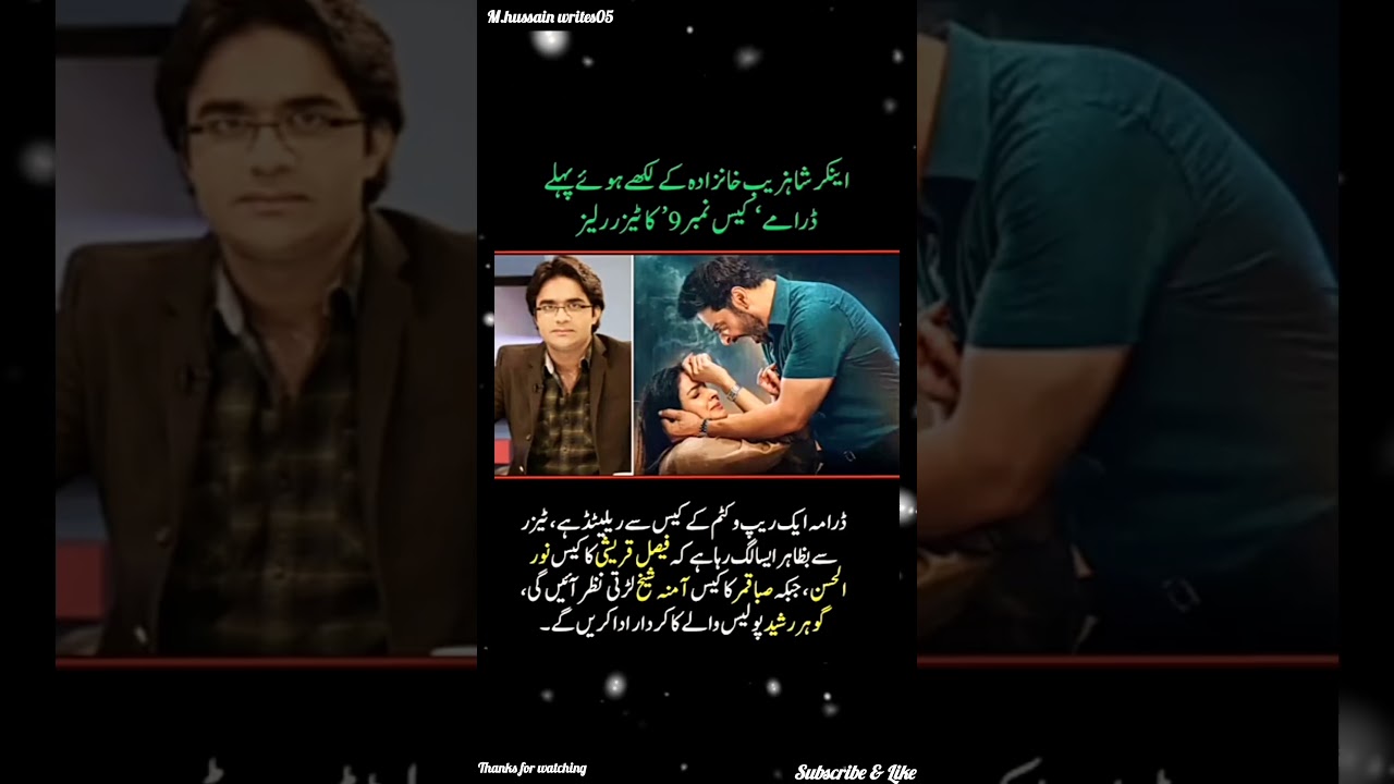 Shahzeb Khanzada’s Debut Drama “Case No 9” Teaser 🎬