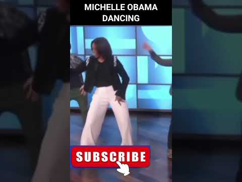 WHEN MICHELLE OBAMA DANCE #shorts #michelleobama