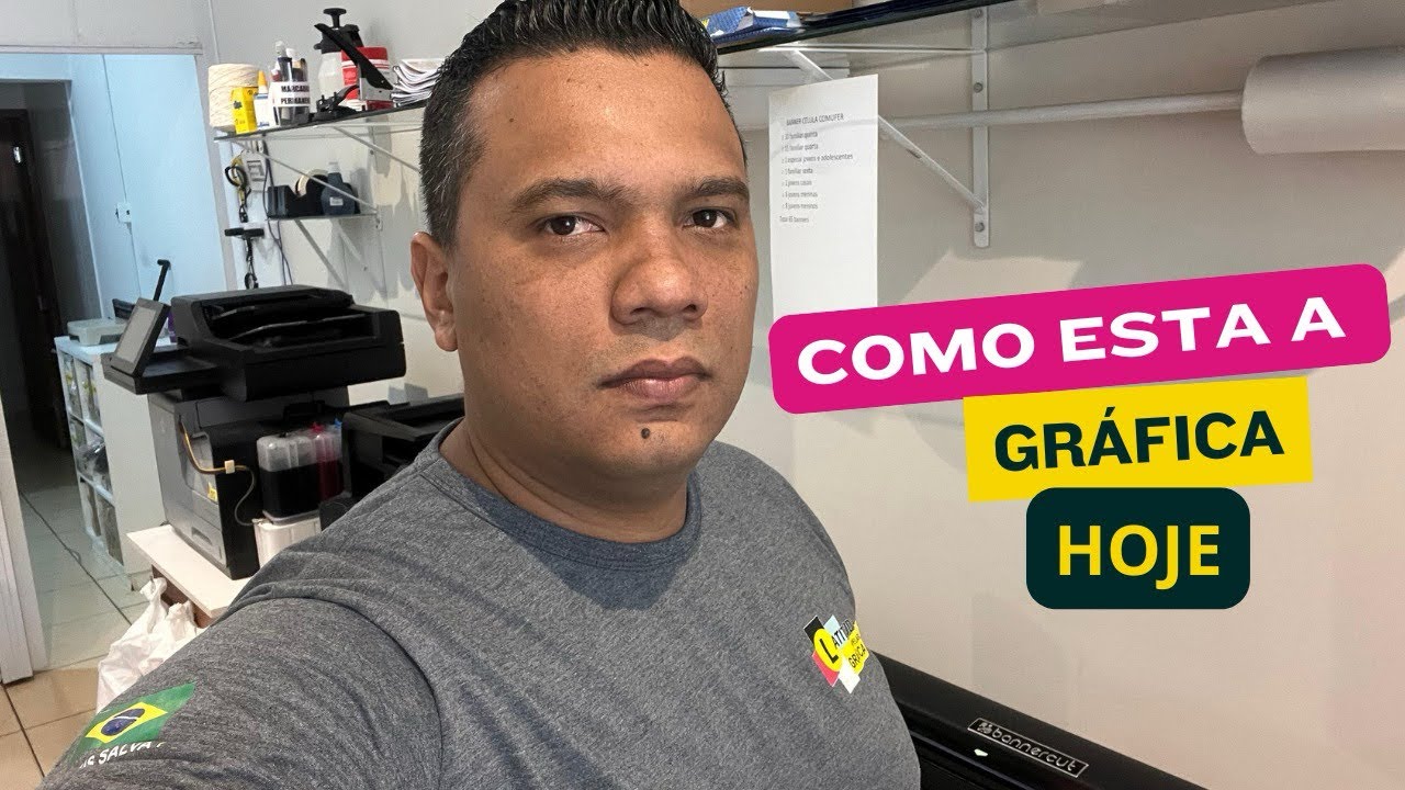 De Volta com uma Visita à Minha Gráfica Rápida 🎯