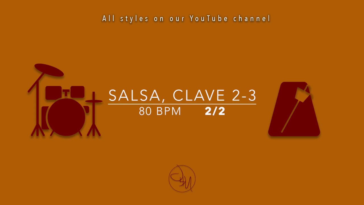 Master Salsa Clave Pattern at 80 BPM 🎶 for Practice and Performance