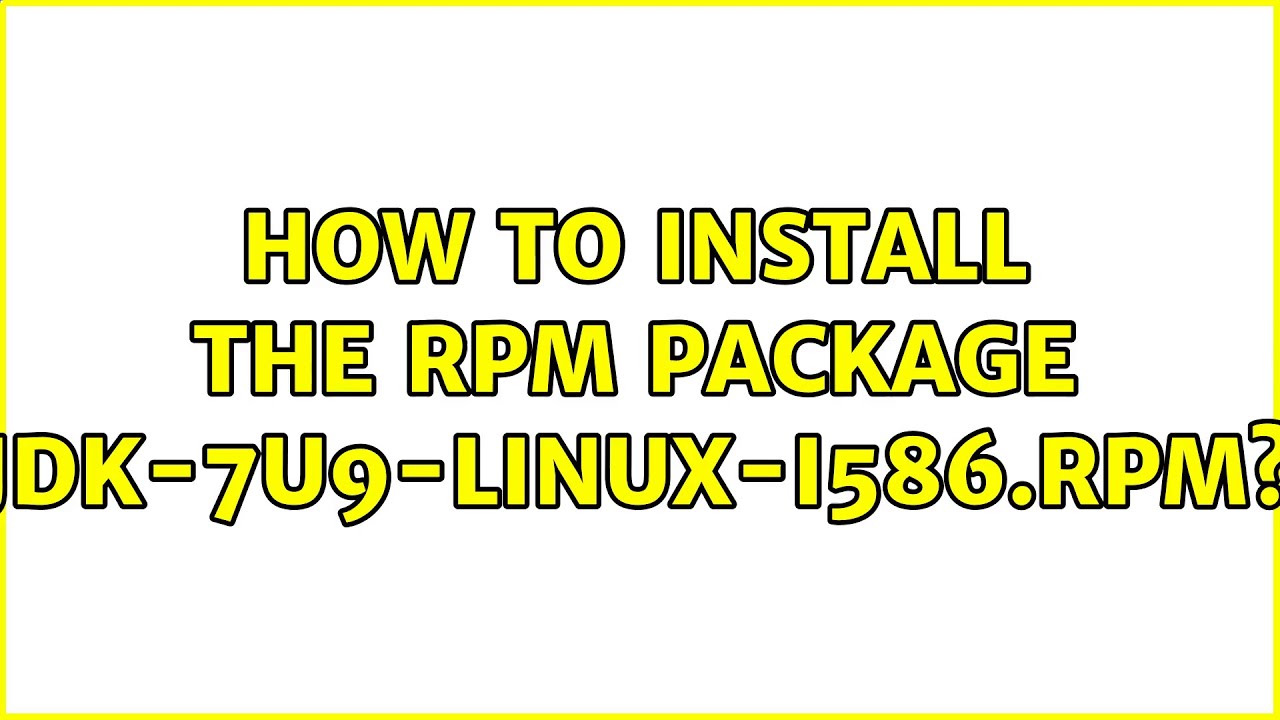 How to install the rpm package jdk-7u9-linux-i586.rpm?