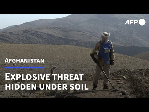 After the war, explosive threat remains hidden under Afghan soil | AFP