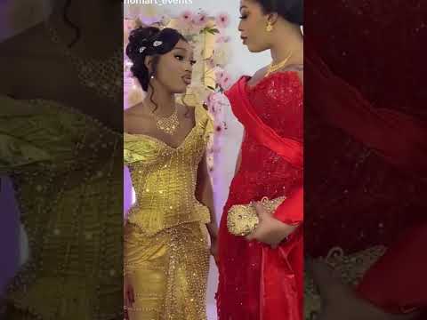 Nefertiti Sow et bb Binta à son mariage