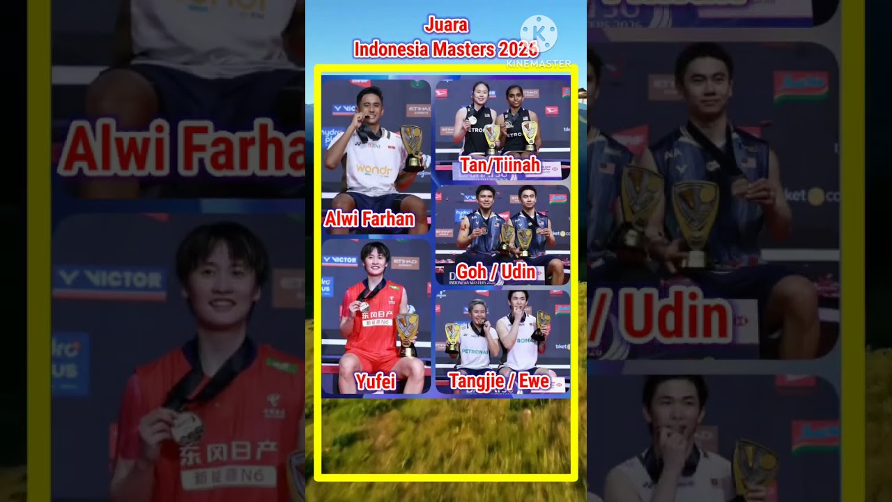 Juara Indonesia Masters 2026 🏆