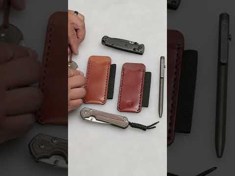 DIY Slip Knife Sheath for Small Pocket Knives 🛠️