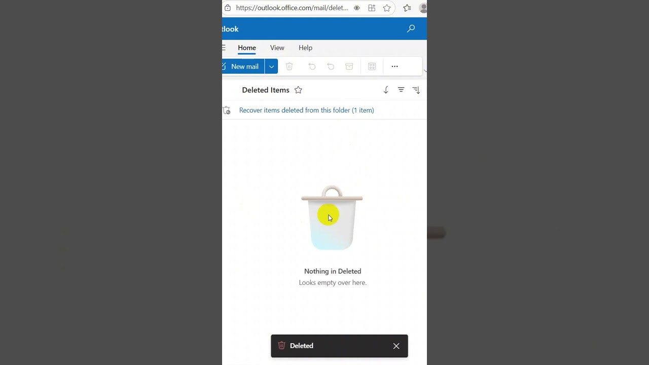 Recover Deleted Emails in Outlook 📧