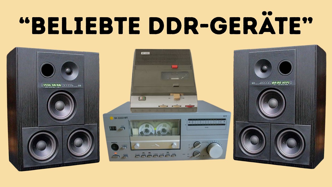15 DDR-Geräte, die heute noch begeistern