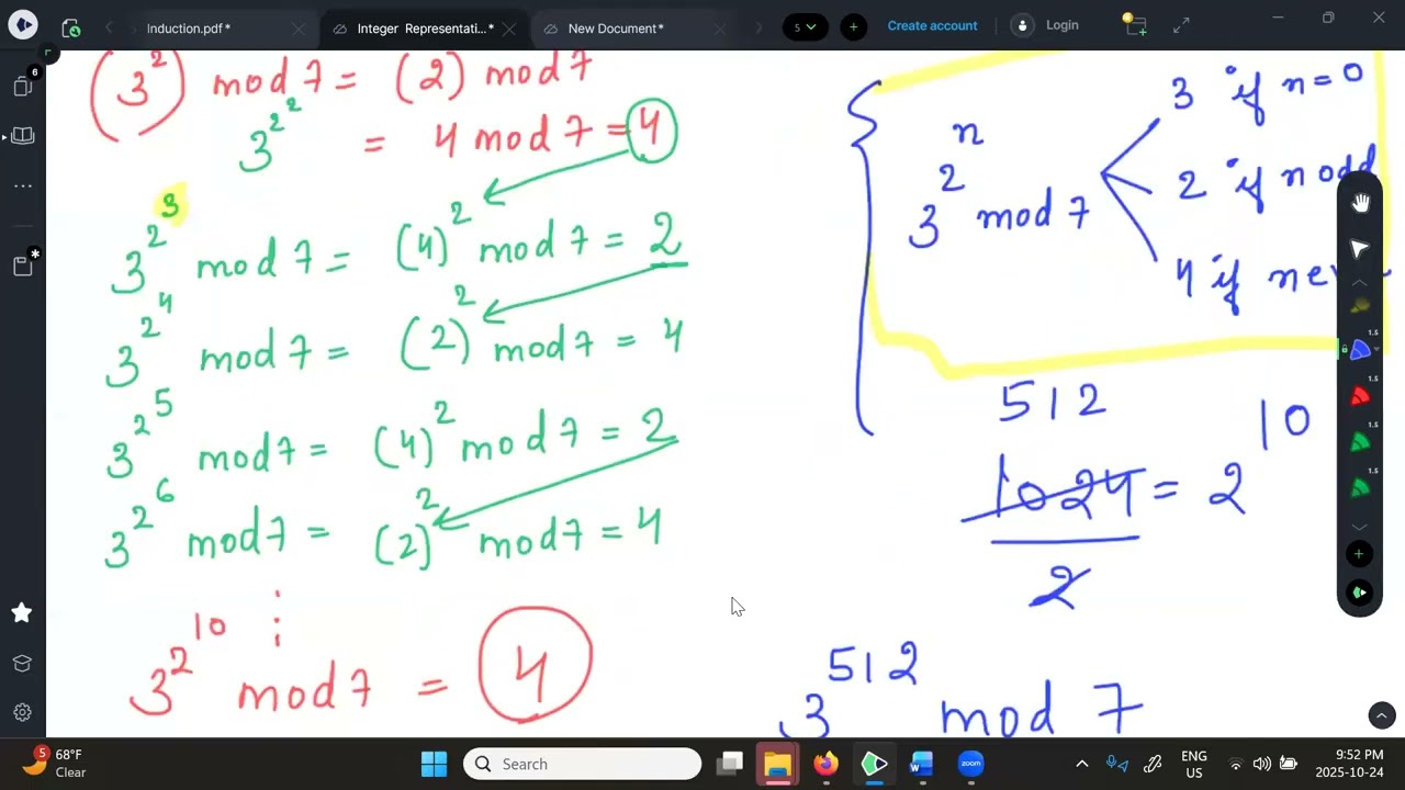 Fast Modular Exponentiation