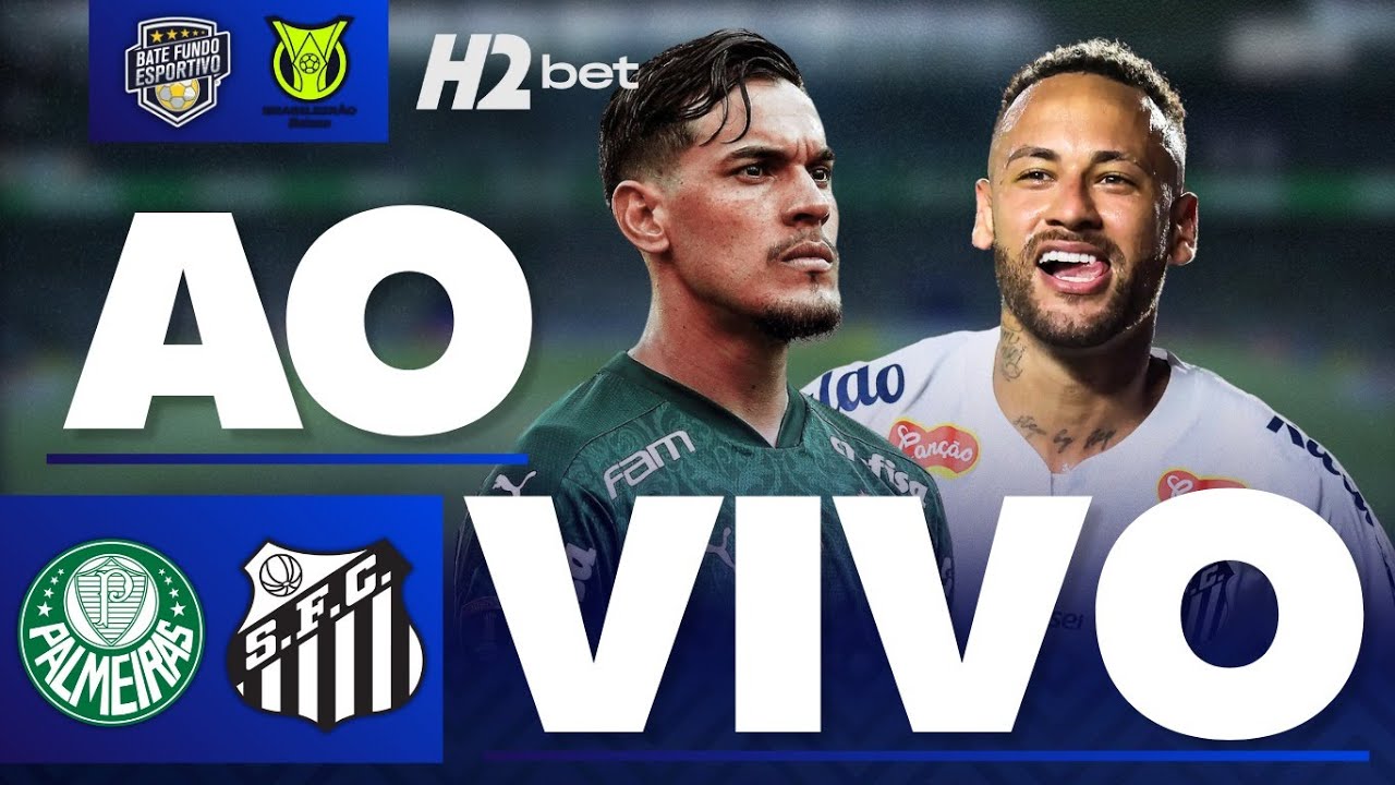Palmeiras 2-0 Santos ao Vivo no Allianz | Brasileirão 2025 ⚽