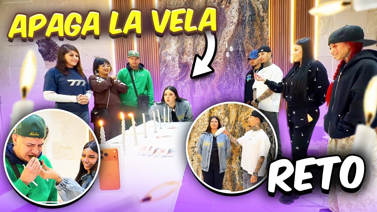 Reto Apagar la Vela con Amigos 🤟🏼