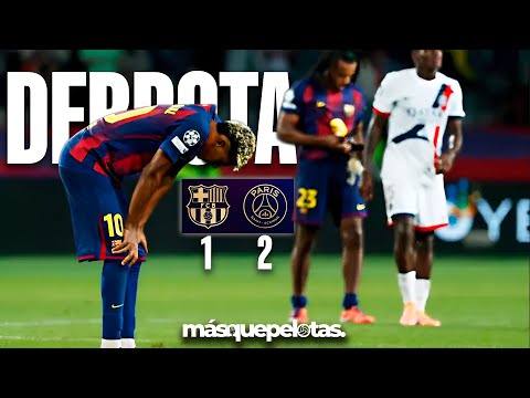 ¡BARÇA DERROTADO ANTE EL PSG! 😡 Flojísima segunda parte de los culés ¿Qué ha pasado?