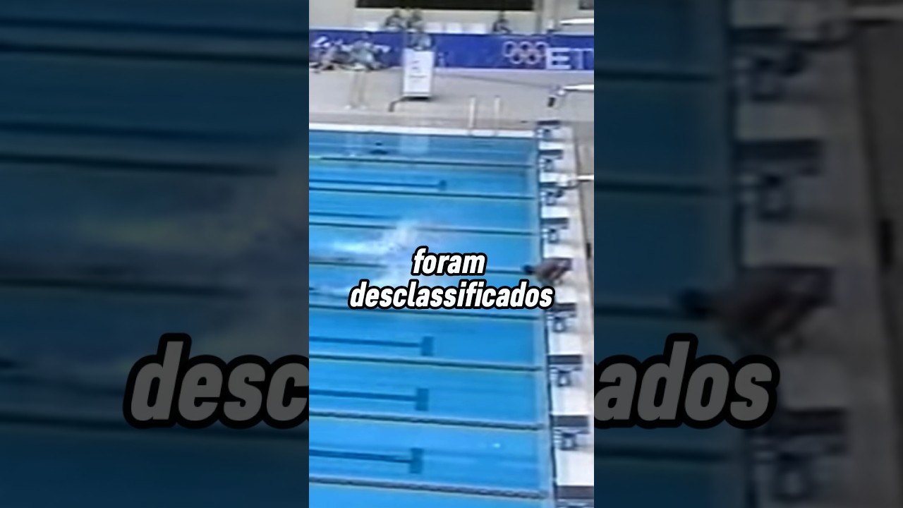 O nadador mais LENTO da história das olimpíadas! 🥹🏆 #shorts #natacion #natação #olimpiadas #coragem