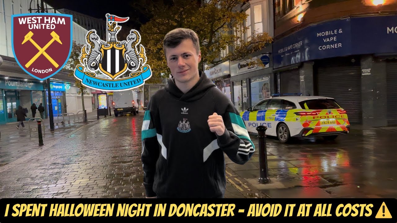 Epic West Ham vs Newcastle Travel Vlog 🚆 Don't Stay Overnight in Doncaster!